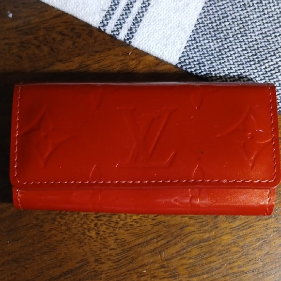 Louis Vuitton Red Key Case - Picture 1 of 13